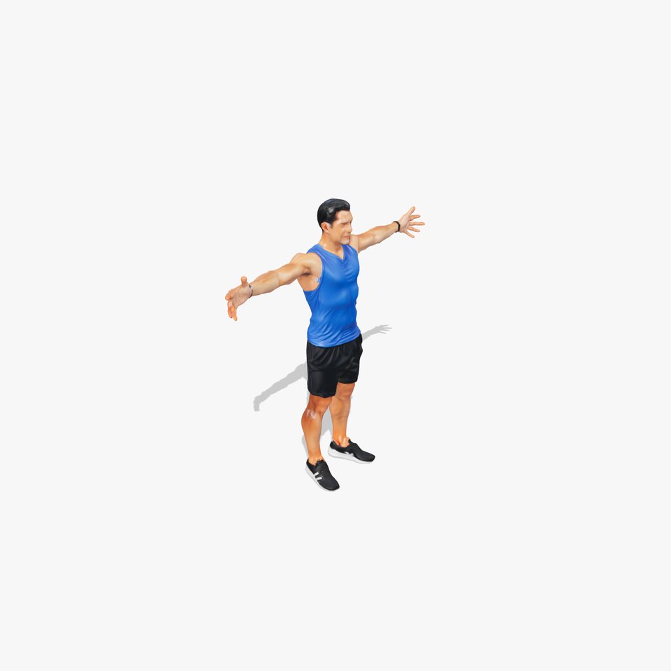 Energetic Athlete model pack